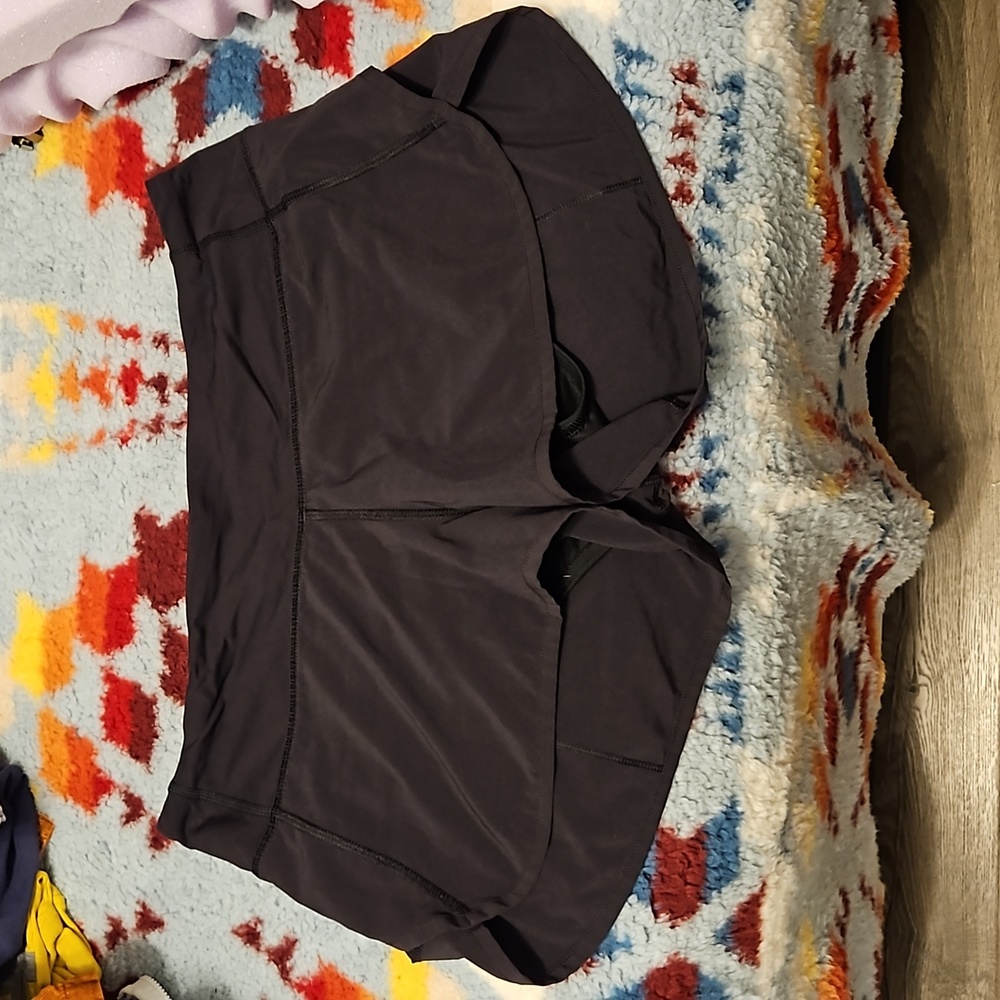 Black Lululemon Speed Short size 6